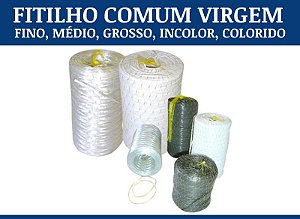 Fitilho Comum/Coloridos/Virgens