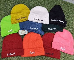 Touca/Gorro - Saudaçôes Orixás