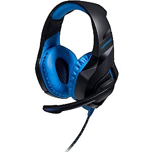 Headset Gamer Warrior Straton Usb Com Led Azul PH244