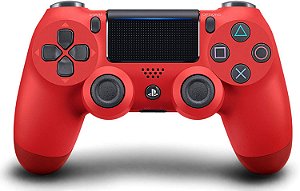 Controle Playstation Joystick Dualshock 4 - Magma Red
