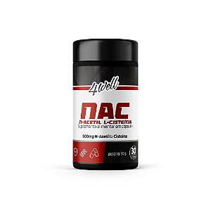 NAC 4well 600mg - 60 cápsulas