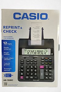 CALCULADORA IMPRESSAO CASIO HR-150RC