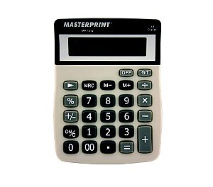 Calculadora De Mesa Masterprint Mp 1012  C/12 Dígitos