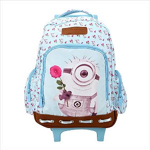 Mochila Xeryus Minions Azul Claro