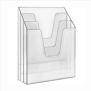 Organizador Vertical Acrimet Office 864.1 Cristal