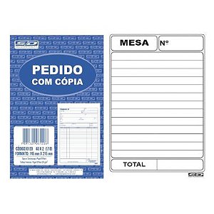 Pedido De Mesa São Domingos S/Carbono 2X50F