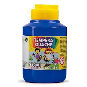 Tinta Guache Acrilex 250ML Azul Turquesa 501