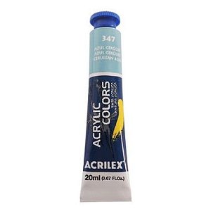 Tinta Acrylic Colors Acrilex 20ML Azul Cerúleo 347