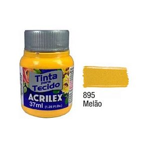 Tinta P/Tecido Fosca Acrilex 37ML Melão 895