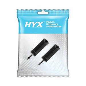 Adaptador de Áudio Estéreo HYX P10 P/P2 C/2 UND