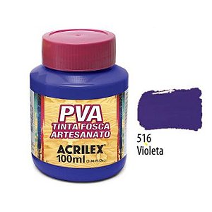 Tinta Plastica PVA Violeta 516 100Ml
