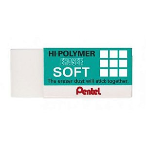 Borracha Pentel Hi Polymer Branca