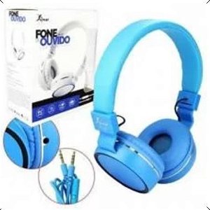 Fone De Ouvido Knup KP-421 Azul Claro