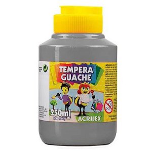 Tinta Guache Acrilex 250ML Cinza 933