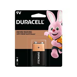 Bateria Duracell 9V Alcalina