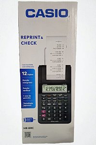 CALCULADORA IMPRESSAO CASIO HR-8RC