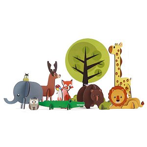 Quebra-cabeça Soletrando Animais - Babebi - Mit Kids - Brinquedos  Educativos e Criativos