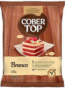 COBERTURA BRANCO PEDAÇOS 1,01kg - COBER TOP