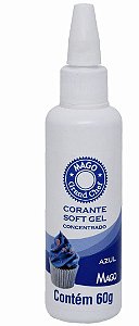 CORANTE SOFT GEL AZUL 60g - MAGO