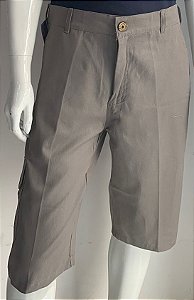 BERMUDA MASCULINA ZIPER COM 1 BOLSO CARGO