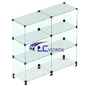 Balcão de 1.00M/comprimento (2 box de 50cm)