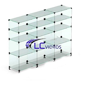 Balcão de atendimento 1.20M/comprimento (3 box de 40cm)