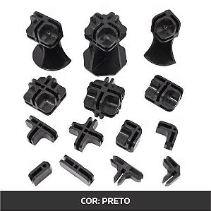 Conectivos Preto *Marca WA*