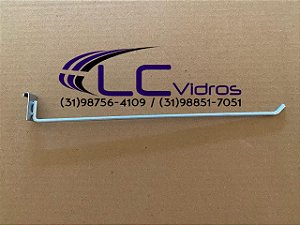Gancho zincado para vidro modulado (medida 30cm)