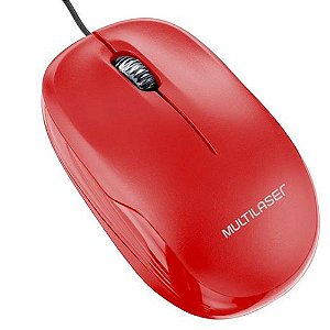 Mouse Multilaser Classic MO304 | Rosa