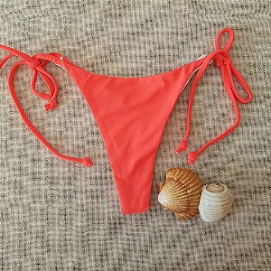 Calcinha de Biquíni Lacinho - Laranja - M