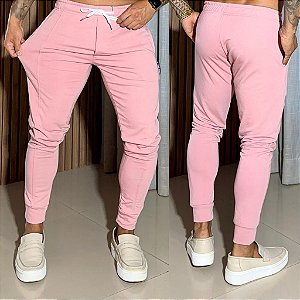 Calça Moletom premium: Rose
