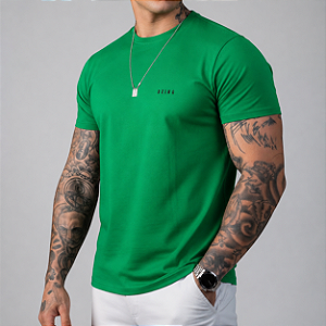 Camiseta Básica Premium Verde