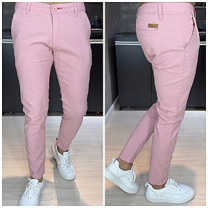 Calça Alfaiataria: Rosa bb
