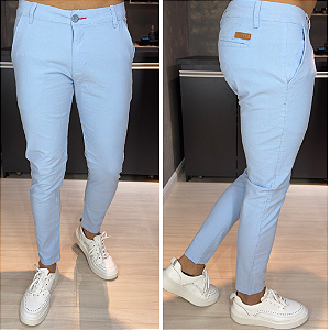 Calça Alfaiataria: Azul BB