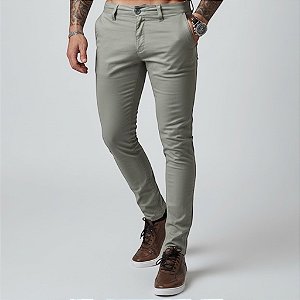 Calça Alfaiataria: Cinza