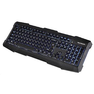 TECLADO USB ABNT-2 ILUMINADO BLACK MICRODIGI MD-KB335L