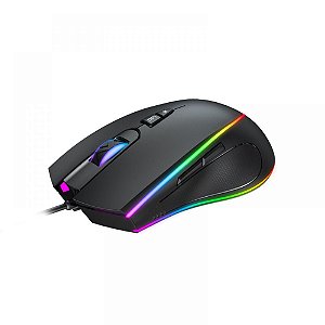 MOUSE GAMER USB HAVIT MS-1017 6400DPI RGB PRETO