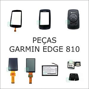 Garmin Edge 810 Tela Touch LCD Frontal Display Tampa Traseira Bateria