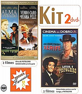 Kit 2 Dvds - Filmes Sessão Faroeste - Clássicos