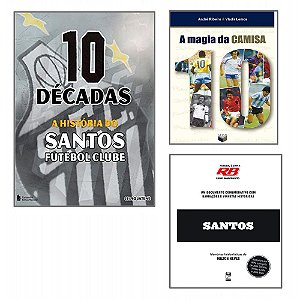 Livros : Santos Futebol Clube - Kit 3 livros