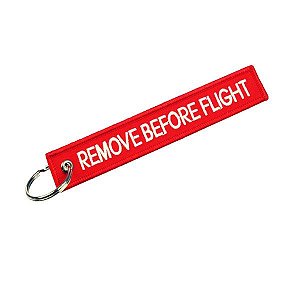 Chaveiro Remove Before Flight