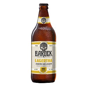 Cerveja Barock Lagertha American Lager 600 ml