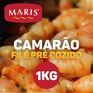 FILÉ DE CAMARÃO PRE COZIDO PRIME 1KG