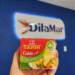 SAZON CALDO EM PÓ 32,5G - LEGUMES