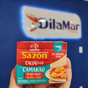 SAZON CALDO EM PÓ 32,5G - CAMARÃO