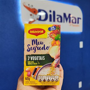 MEU SEGREDO MAGGI - 7 VEGETAIS - 49G