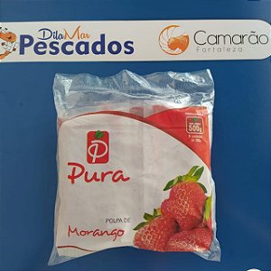 POLPA DE MORANGO 500G