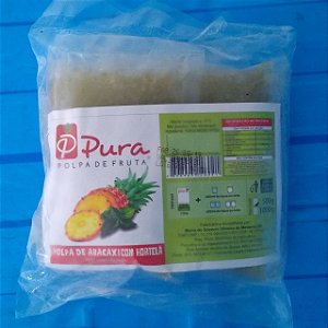 POLPA DE ABACAXI COM HORTELÃ 500G