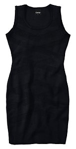vestido bandagem midi preto