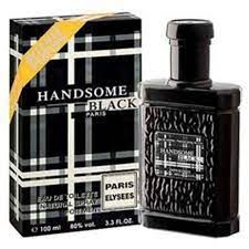 Perfume Handsome Black EDT 100ml Paris Elysees